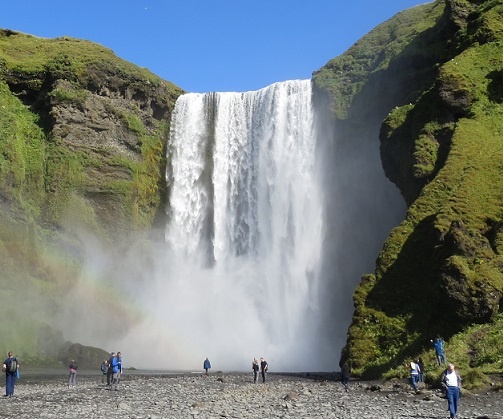 výlet na vodopad Skogafoss