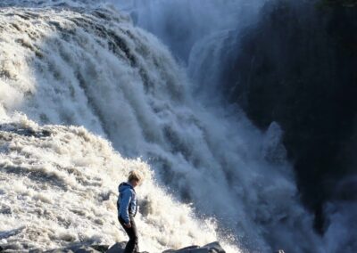 Vodopád Dettifoss na Islandu