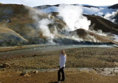 vnitrozemí Islandu Čarodějné hory