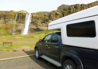 Camper obytne auto 4x4 na Islandu