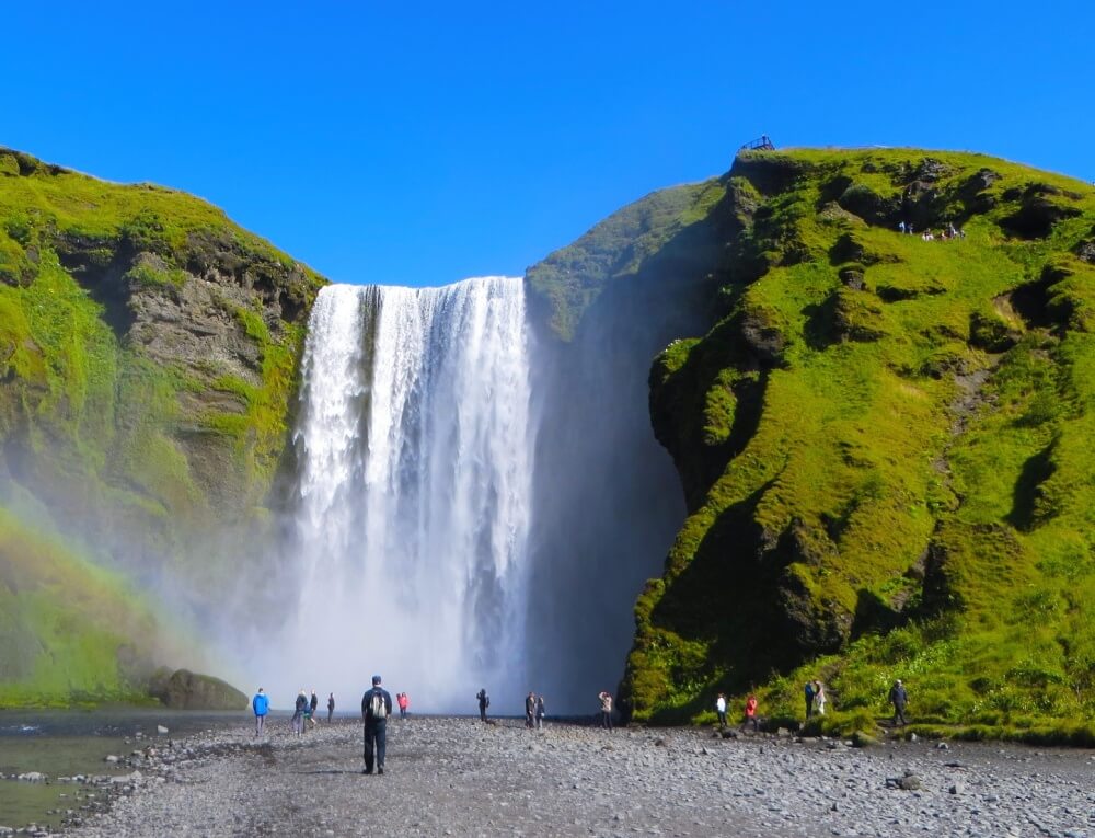 Island v létě