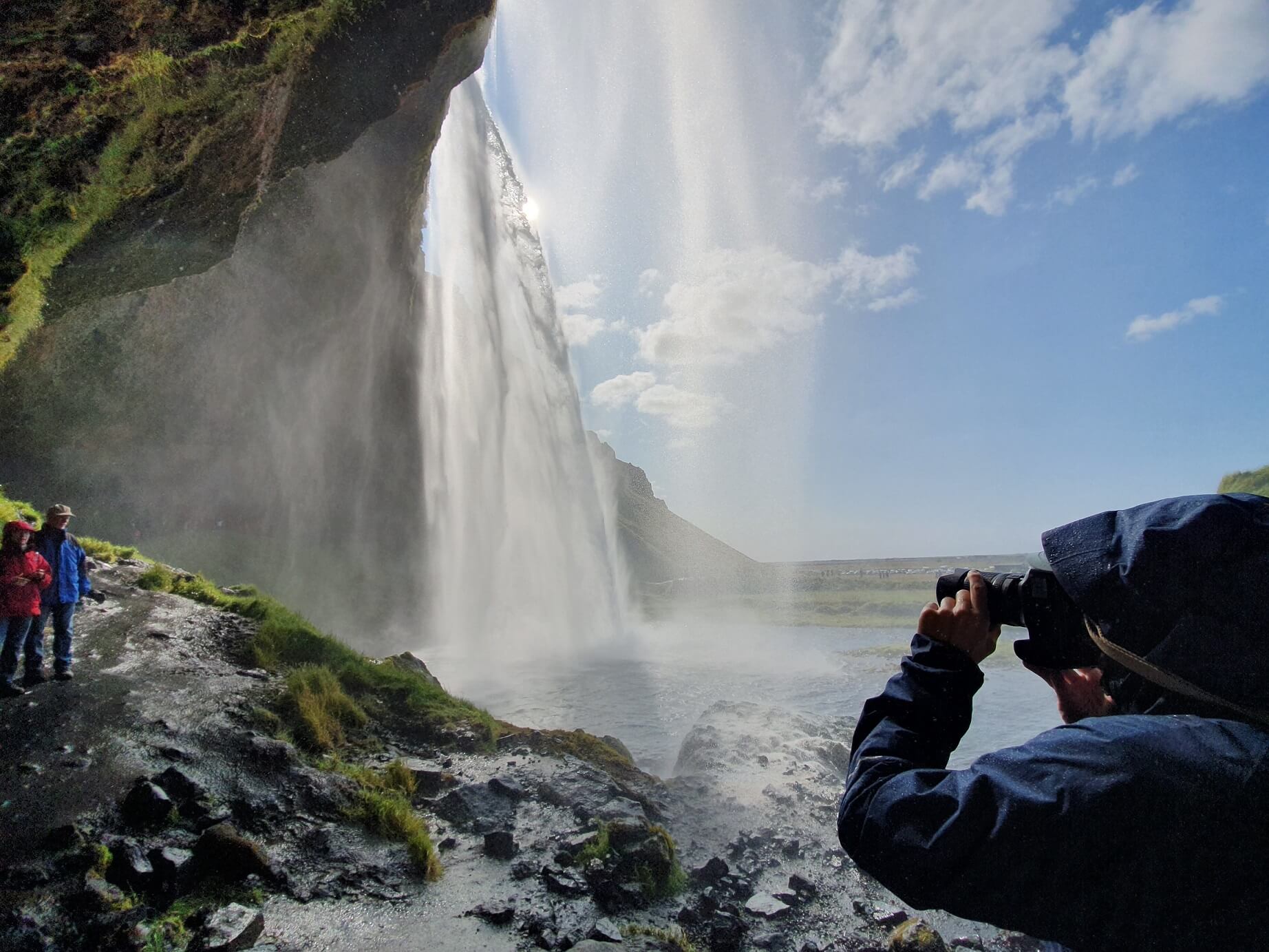 Seljalandsfoss vodopád Island