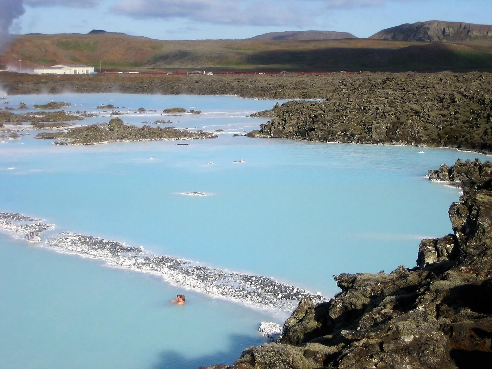 Modrá laguna lázně Island
