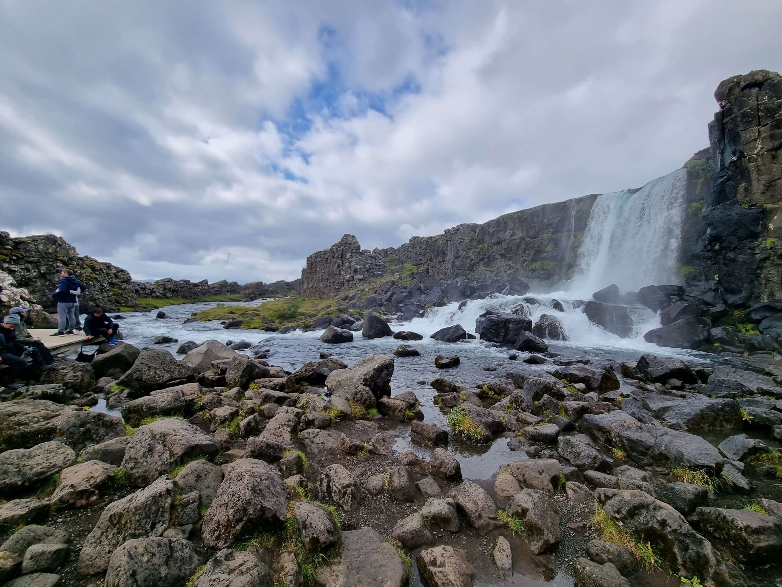 Thigvellir - vodopád