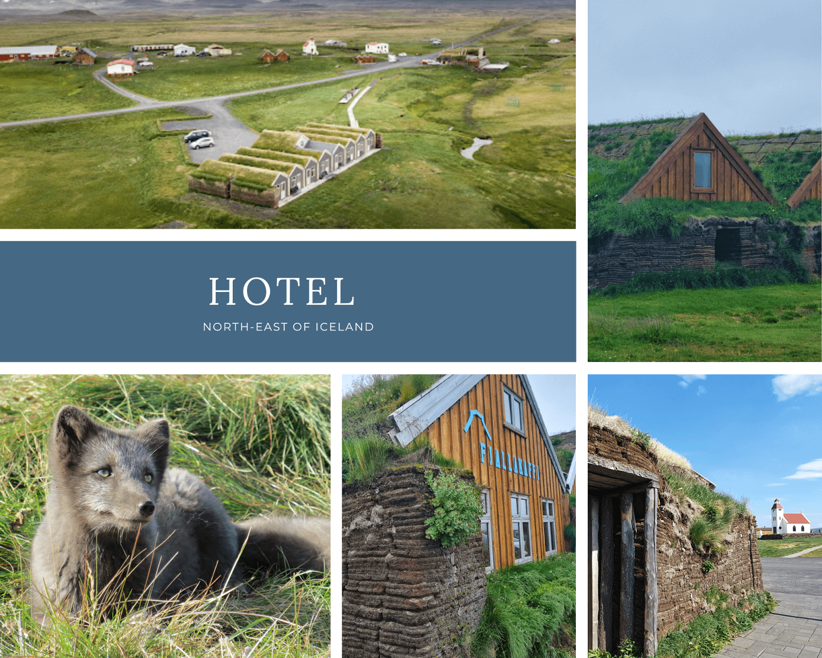 Hotel Modrudalur na Islandu