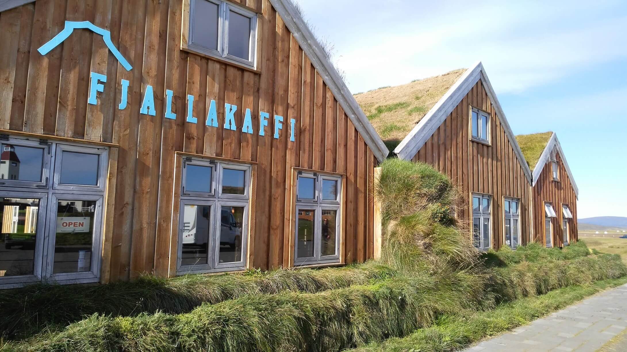 Fjallakaffi na farme Modrudalur na Islandu